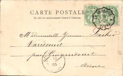 Nogent on the Marne CPA Corsica (sinner)