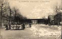 Courbevoie CPA Which occurred Gambetta the barracks of infantry