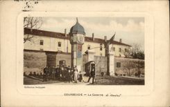 Courbevoie CPA the barracks of Andre