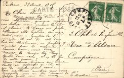 Courbevoie CPA die Kasernen von Andre