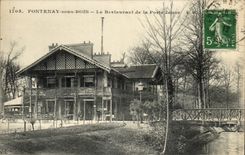 Fontenay under Wood CPA the Restaurant of the Yellow door