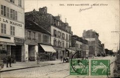 Ivry on the Seine CPA the quay of Ivry