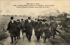 Raw CPA of the Seine Ivry Monieur Fallieres President of the Republic Briand Millerand Lepine TOP