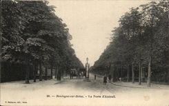 Boulogne on the Seine CPa the foreman of auteuil