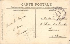 Le Bourget CPA the church made famous for the table of Alphonse de Neuville