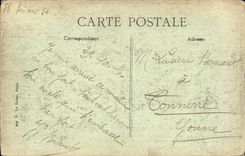 Le Bourget CPA Street of the commander Baroche the Nolle farm