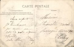 Bry on the Marne CPA Station of slow train TOP (car drunk because)