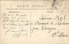 Clichy CPA a corner of the place of the festivals