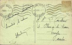 Rotheneuf CPA der Einsiedler der zuruck unter seinen Arbeiten das Grab von Rotheneuf TTB (Folklore setzt)