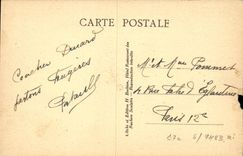 Rotheneuf CPA Rochers carve the marine monster which devoured the last of Rotheneuf