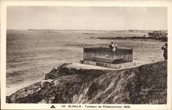 Saint Malo CPA Schloss von Chateaubriant (Verfasserdichter)