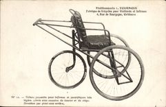 CPA Cycle Cycling Tournaments Establishments Manufactures tricycles for old men and crippled Rue of Burgundy Orleans