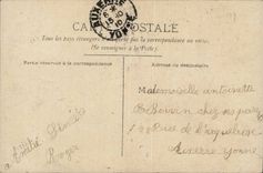 CPA Phantasie-Kind-Jungen-liebevolle Andenken