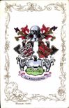 The United Kingdom Great BRitain CPA Llandudno Lion Heraldry snake Armoreries