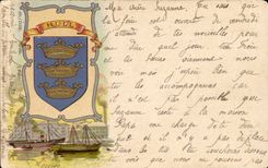 The United Kingdom Great BRitain CPA Hull Heraldry snake Armoreries