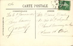 Nettes CPA der Weg Englisch und der Gerichte