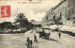 Nettes Cimiez CPA das Massena auftrat