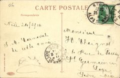 Netter CPA Karneval von Nizza XLII Cahr Herstellers des Inspektions-Karneval Prjet Inspektions-Biasini Spagnol (riesiger Pferdenpferdenriese)