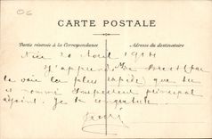 Nettes CPA das Pier Hereinkommen des Hafens und des Schlosses