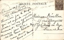 Cannes CPA Seen from of California