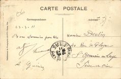 Menton CPA CArte of the littoral of Nice has Menton