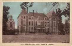 Neuville Ladies CPA Castle of Chassaigne