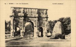 Italia - Italy - Italy - Roma - Arco di Constantino - Arc of Constatin - CPA