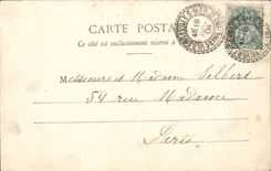 Varengevilles CPA Allee of fir trees leading to the sea