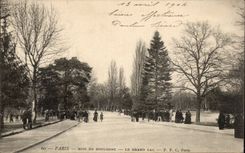 Paris CPA Bois de Boulogne Le grand lac