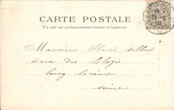 Paris CPA La Sainte Chapelle