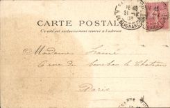 Paris CPA La Trinite Sainte Eustache (tres animee)