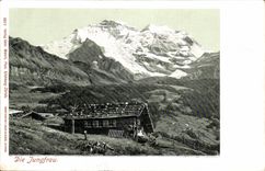 Suisse CPA Die Jungfrau