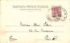 Italy Italia Roma CPA Basilica di Costantino coi nuovi scavi E it tempio di Romolo