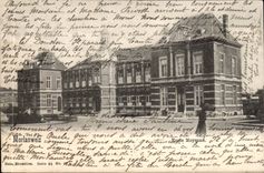 Belgie Belgium CPA Morlanweiz average School