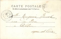 CPA Andenken des Limousin-Babys Barbichet (Folklore)