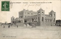 Hendaye CPA the casino Frontage giving on the sea