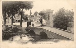 CPA Surroundings of Dieppe Martin Church