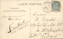 Versailles CPA Park of small TRianon the cave