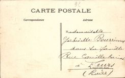 CPA Chambre has to sleep of the Josephine empress to the castle of Malmaison (Rueil Napoleon)