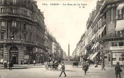 Paris CPA Rue de la Paix