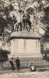 Paris CPA Public garden of the Vosges Statue of Louis XIII