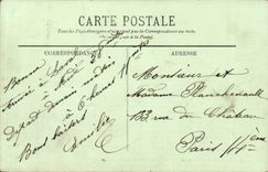 Laval CPA der Ort des Rathaus Postgebaudes (Markt)