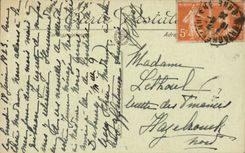 Mortagne - the Church - CPA