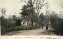 CPA Montlhery Walk of the tower House of the guard