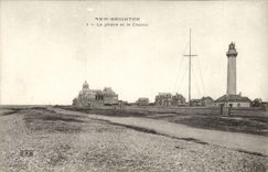 CPA New Brighton the headlight and the casino (lighthouse)