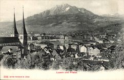 Switzerland Luzernund Pilatus CPA