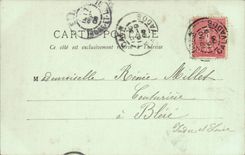 Caen CPA die Abtei mit den Damen