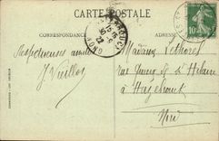 CPA Gaumen des Compiegne Wohnzimmers der Wolbung