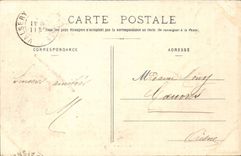 Compiegne - das Schloss gesehen von einer Ecke des Parks - CPA