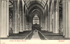 West Dorset - Bridport - Interior St Mary' S Church - CPA